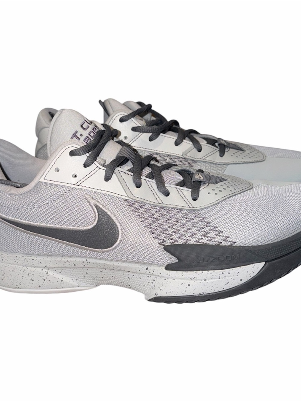 Nike Men’s Light Gray and Dark Gray Air Zoom Training Shoes